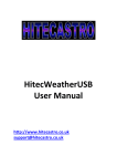HitecWeatherUSB User Manual