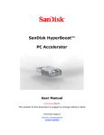 SanDisk HyperBoost&trade; PC Accelerator