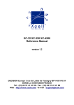 XC-32 XC-320 XC-4200 Reference Manual