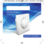 Dial Thermostat - Salus