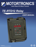 TE-RTD12 User Manual