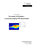 The design of ScanSpec - a scanning imaging FTIR