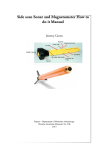 Side scan Sonar and Magnetometer How to do it Manual