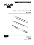 External Element Shaft User Manual: Tidland
