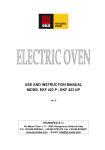 Instruction manual EKF 423 P - EKF 423 UP - GB - rev. 0