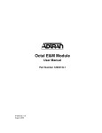 Octal E&M Module User Manual