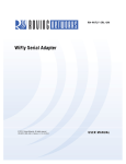 WiFly Serial Adapter User Manual