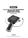 The SeaScope™660 WATERPROOF RECORDING VIDEO