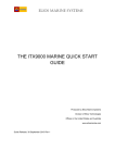 the itx9000 marine quick start guide