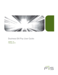 Business Bill Pay User Guide