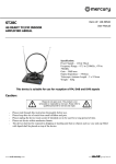 4G READY TV/FM INDOOR AMPLIFIED AERIAL Caution: