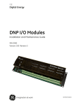 DNP I/O Modules - GE Digital Energy