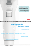 Electronic pipette
