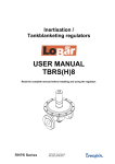 USER MANUAL TBRS(H)8