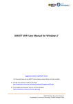 KMUTT WiFi User Manual for Windows 7