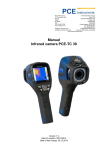 Manual Infrared camera PCE-TC 30