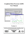 Graphical Data Processor (GDP) User Manual