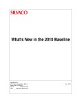 What`s New in the 2010 Baseline