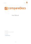 compareDocs User Manual