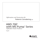 AMS 700® with MS Pump® Series - AMS Labeling Reference Library