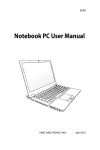 Notebook PC User Manual