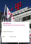 User Manual MoDM