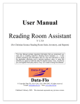 User Manual - Data-Flo