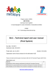 D4.2 – Technical report and user manual (Final