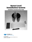 Street Level Installation System User Manual