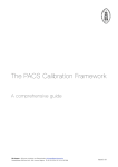 The PACS Calibration Framework - Herschel