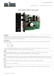 Sound Skulptor MP512 User manual