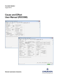 Cause and Effect User Manual (ROC800)