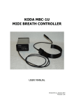 User Manual English - KODA Audio Solutions