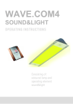 LED-Coloured lamp sound&light