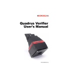 Quadrus Verifier User`s Manual