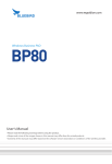 BP80 Manual