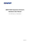 QNAP RAID Expansion Enclosure Hardware User Manual