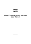 queue (MAC) Visual Presenter Image Software User Manual