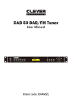 DAB 50 DAB/FM Tuner