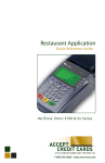 Restaurant User Manual - Electronic Merchant Systems