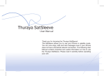 Thuraya SatSleeve User Manual