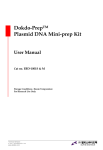 Dokdo-PrepTM Plasmid DNA Mini-prep Kit User Manual