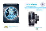 Fit for Life - User manual - Teslatron english 1.02.2013