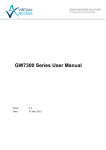 GW7300 Series User Manual