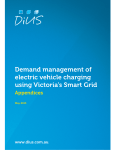Demand management of EV charging using Victoria`s