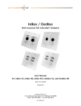 InBox/OutBox User Manual - AV-iQ