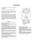 Operating Instructions P7831 Bird Repeller Congratulations on your