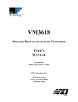 VM3618 - VTI Instruments