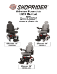 Shoprider 6Runner User Manual