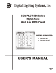 COMPACT8D User Manual - Digital Lighting Systems